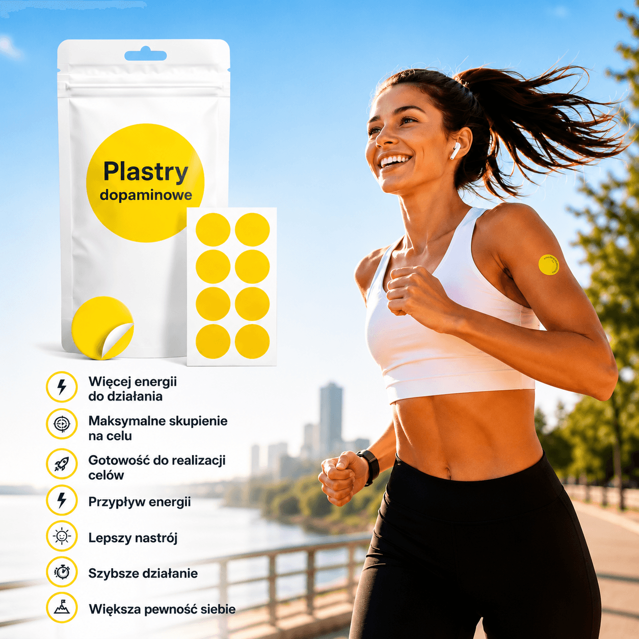 Plastry dopaminowe - naturalny zastrzyk energii każdego dnia!